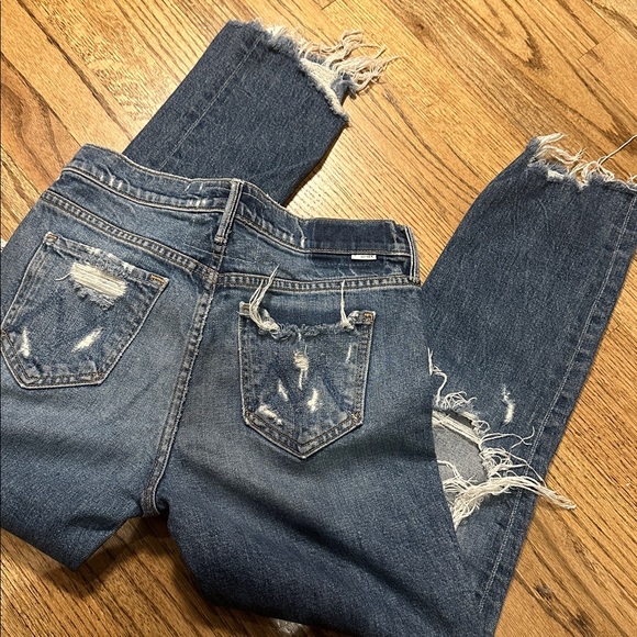 MOTHER SUPERIOR the sinner ankle jeans ice cream you scream size 25 - Picture 3 of 12